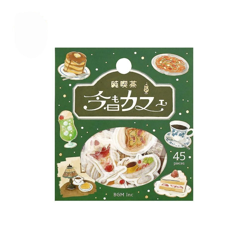 BGM Planner Sticker Flakes - Today's Cafe - Pure Coffee Shop