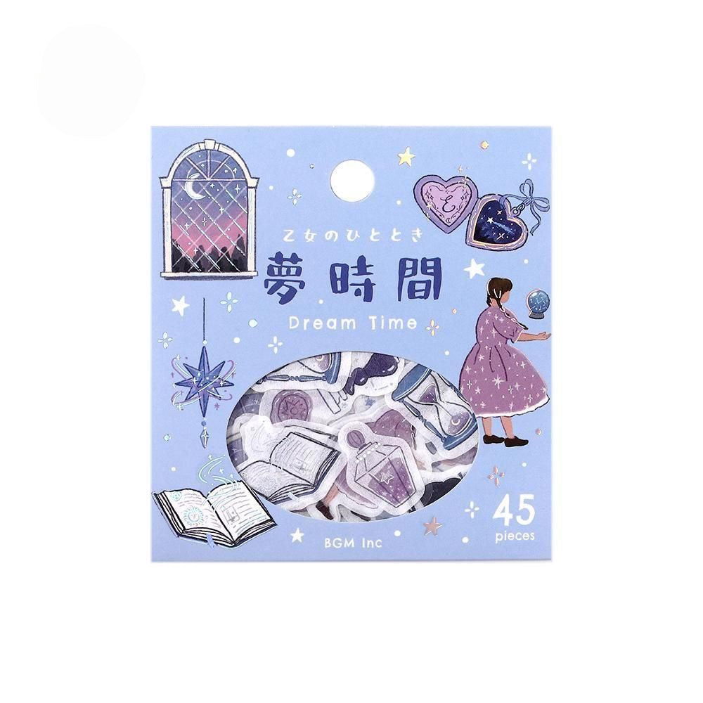 BGM Planner Sticker Flakes - Maiden's Moment - Dream Time