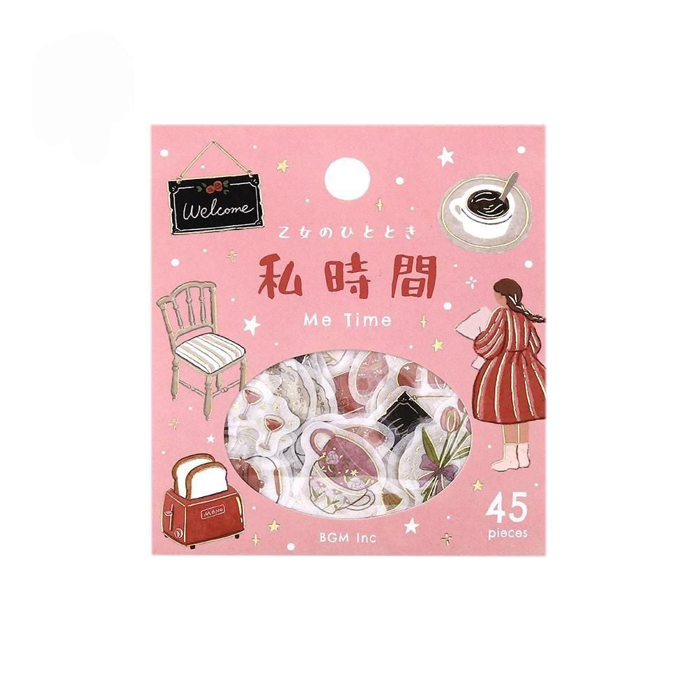 BGM Planner Sticker Flakes - Maiden's Moment - Me Time
