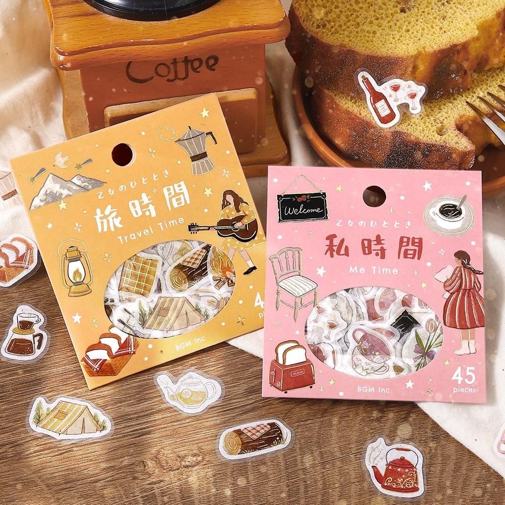 BGM Planner Sticker Flakes - Maiden's Moment - Me Time