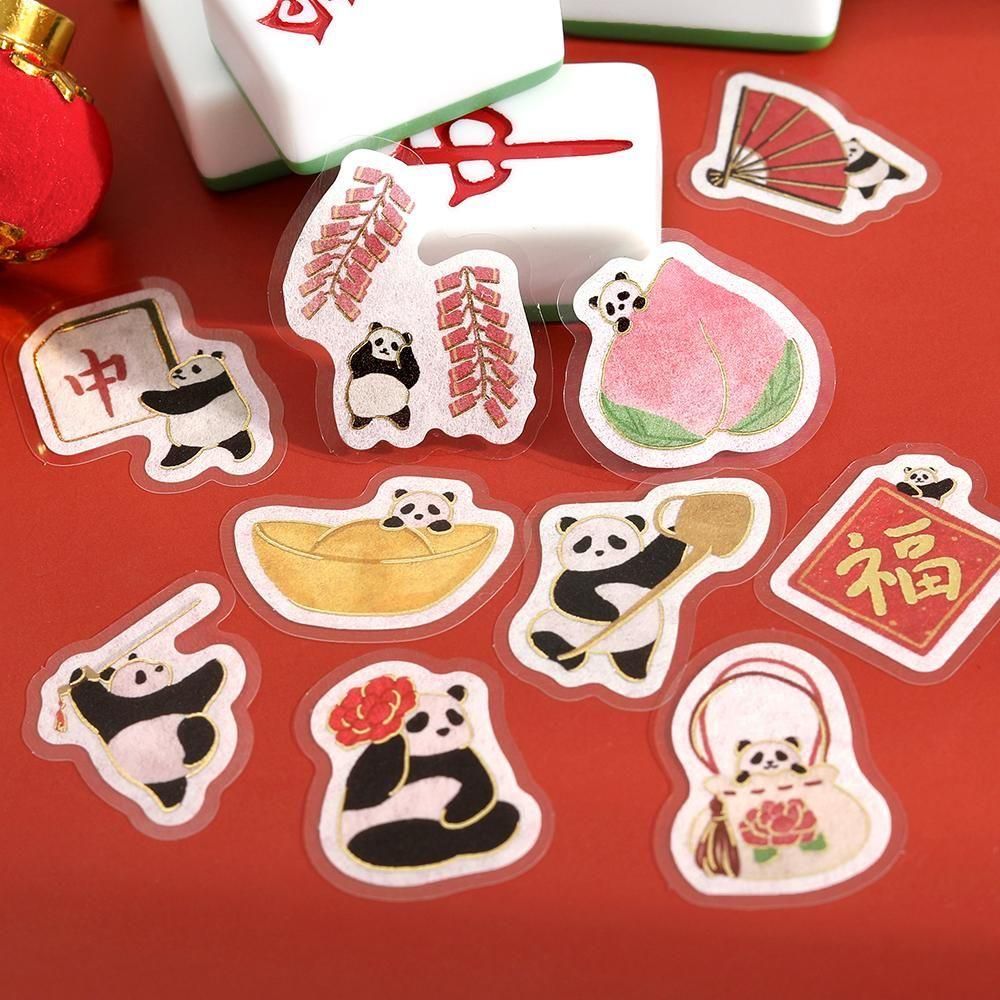 BGM Planner Sticker Flakes - A Panda Day - China