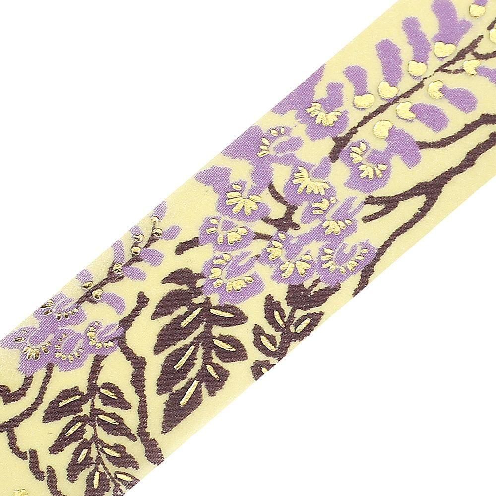BGM Washi Tape - Flowers and Plants - Wisteria