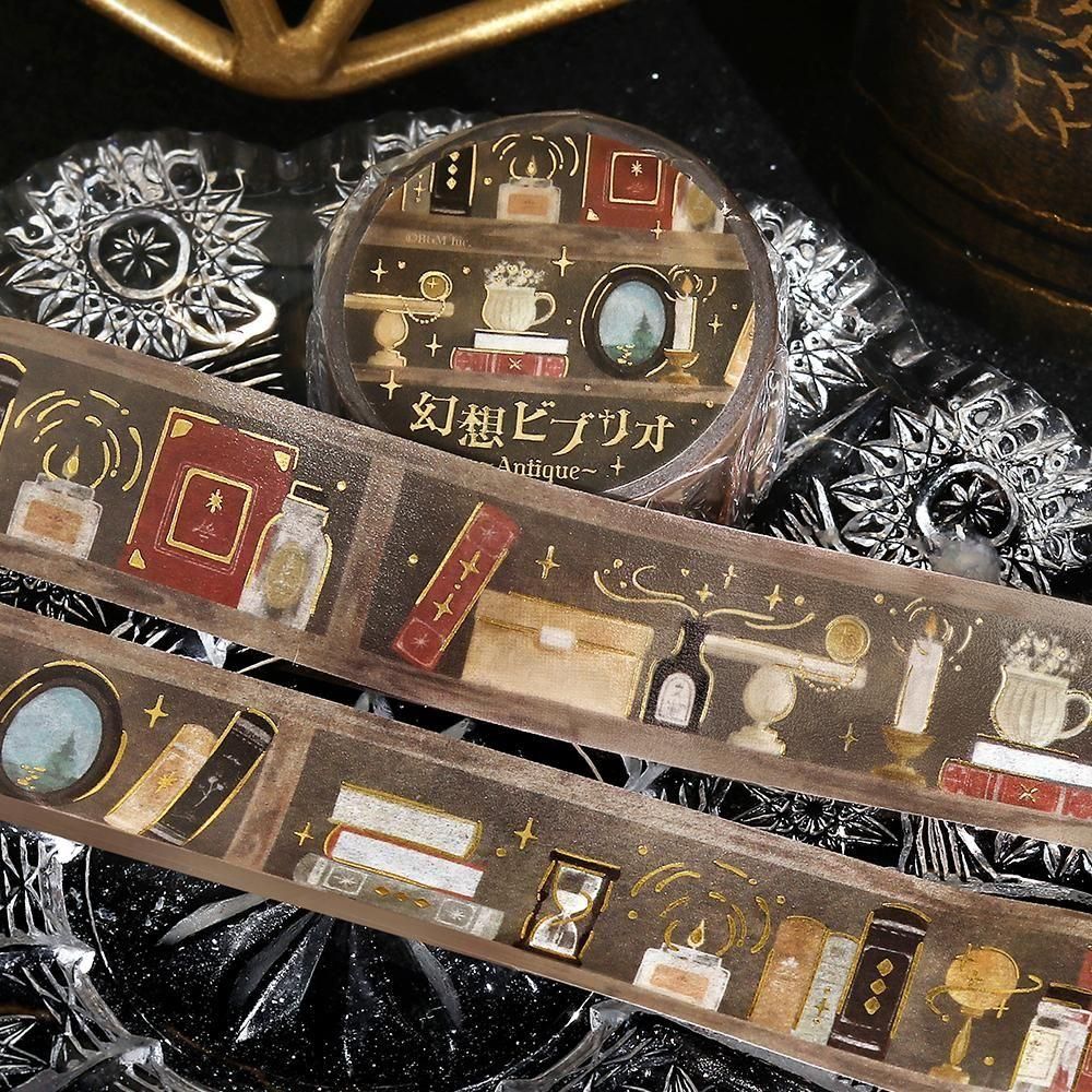 BGM Washi Tape - Fantasy Biblio - Antique