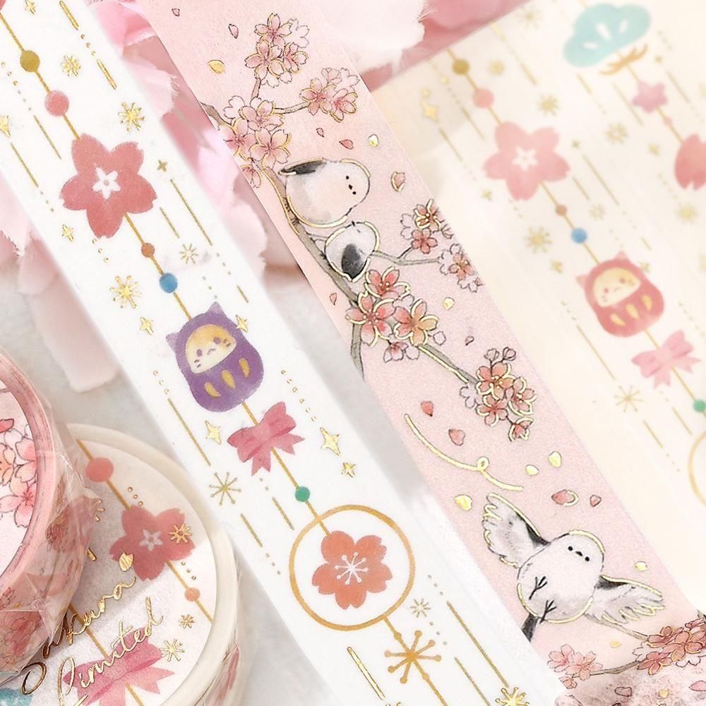 BGM Washi Tape - Sakura Limited - Cherry Blossom Decorations (Limited Edition)