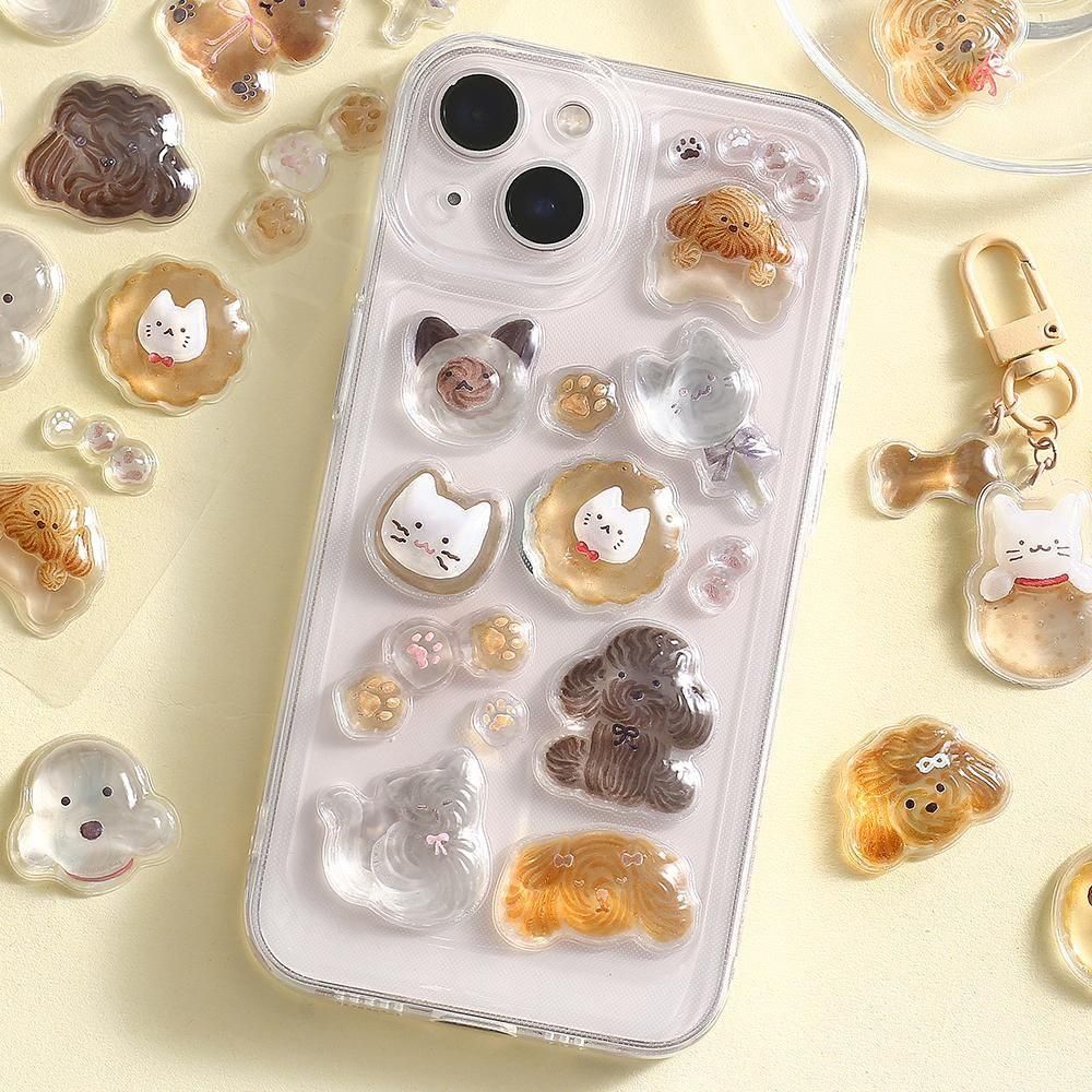 BGM Kyururun Sticker Sheet - Fluffy Animals