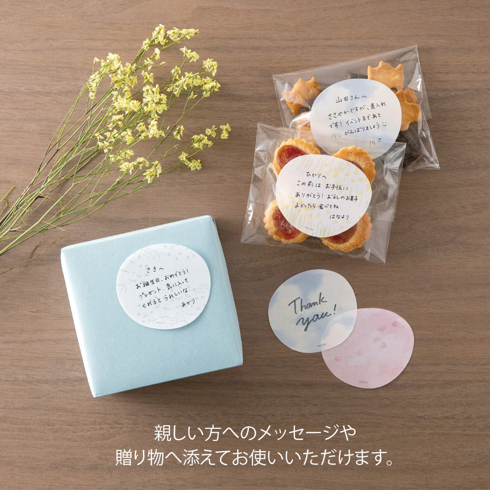 Midori Sticky Notes - Transparent - Sky Light Blue