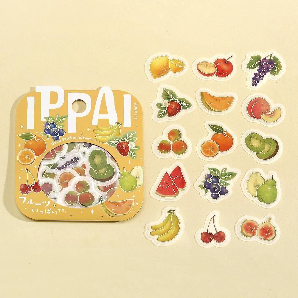 BGM Flake Stickers - Lots of Fruits