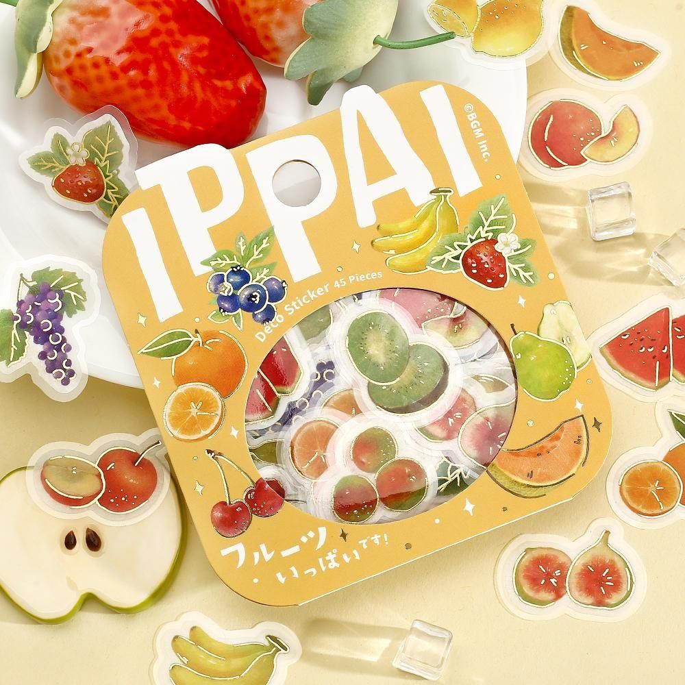 BGM Flake Stickers - Lots of Fruits