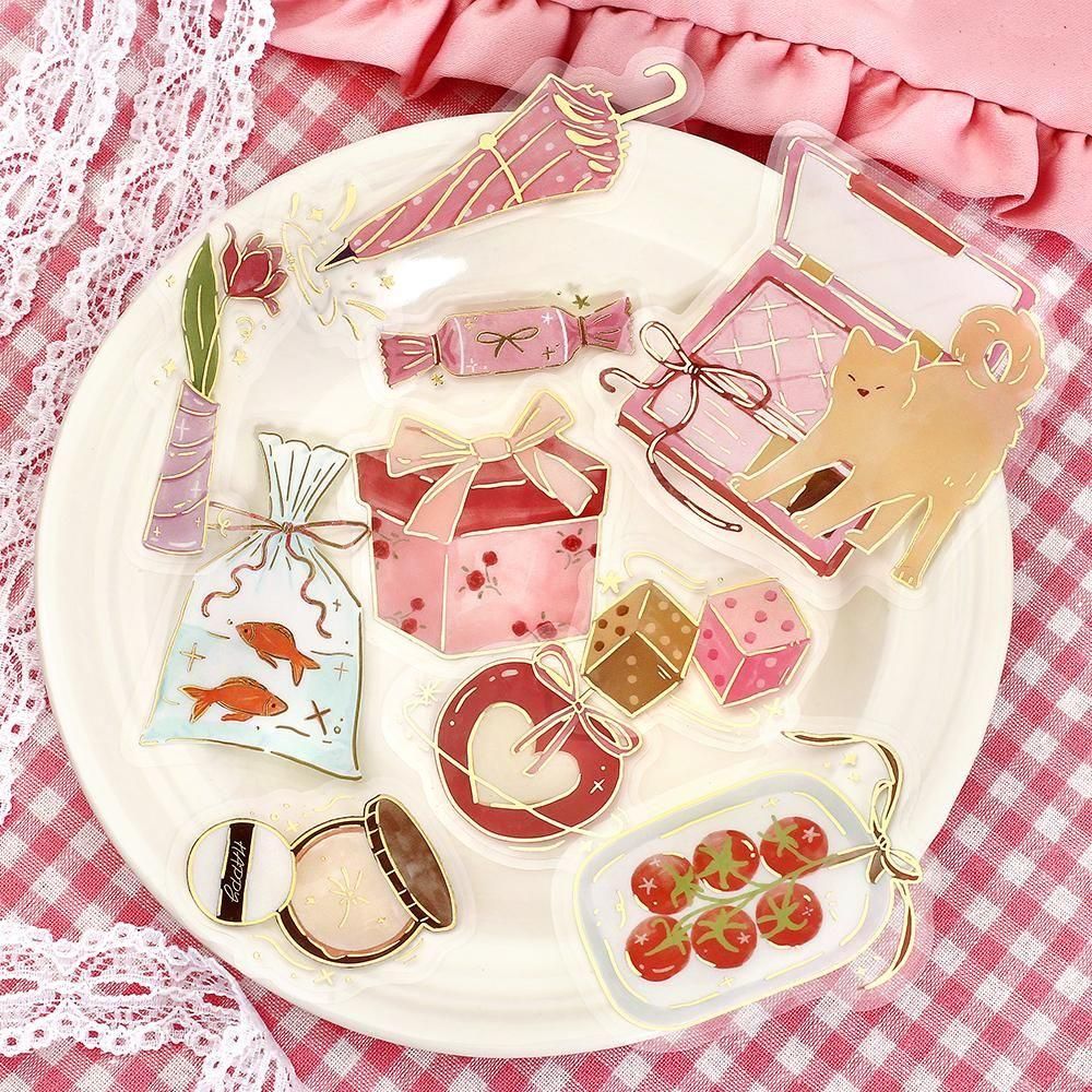 BGM Clear Flake Stickers - Dolce Vita - Gift-Giving Day