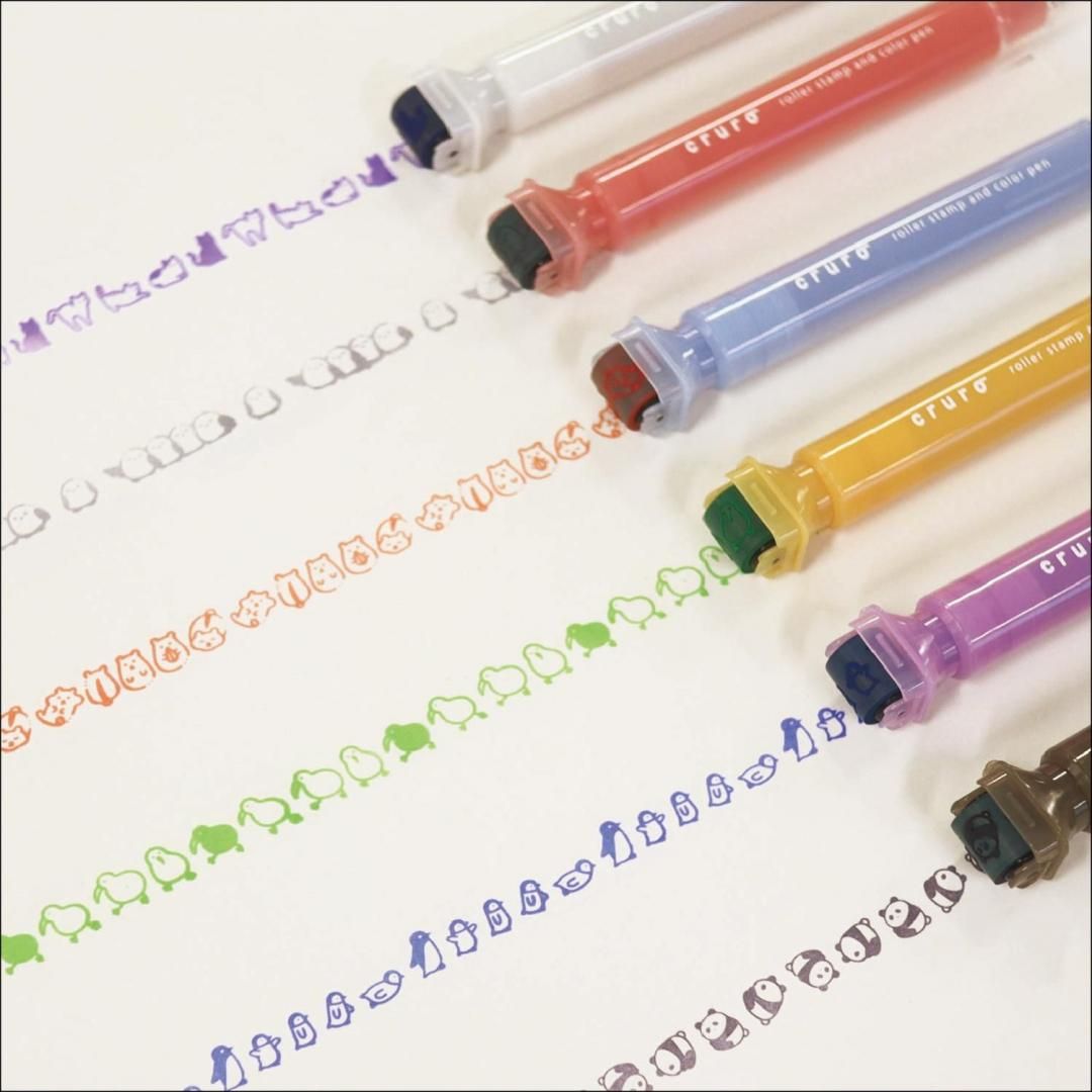 Kutsuwa Cruro Roller Stamp Pen - Vol. 2