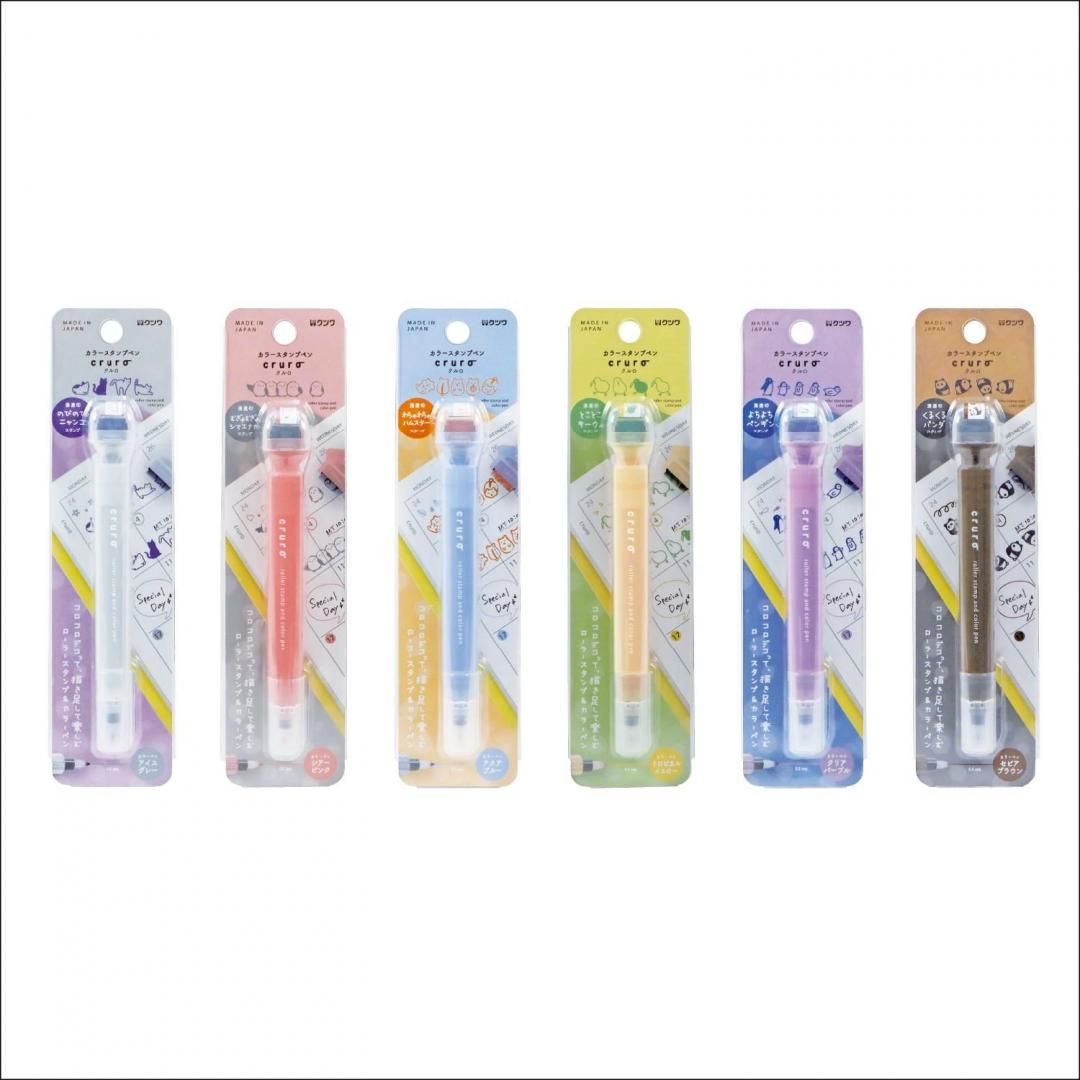 Kutsuwa Cruro Roller Stamp Pen - Vol. 2