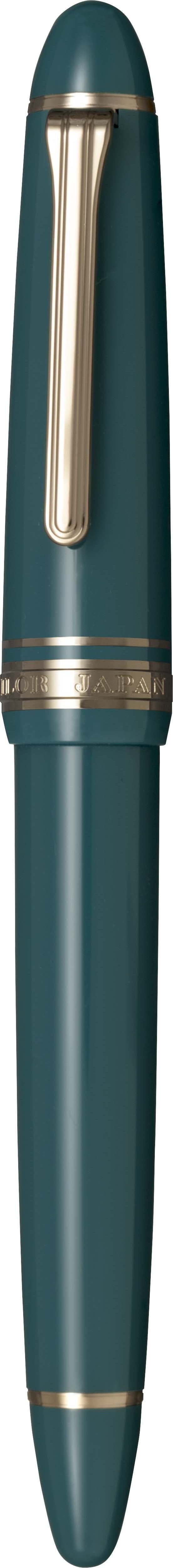 Sailor 1911 Casual L Stable Fountain Pen with Gold Trim - Muted Green