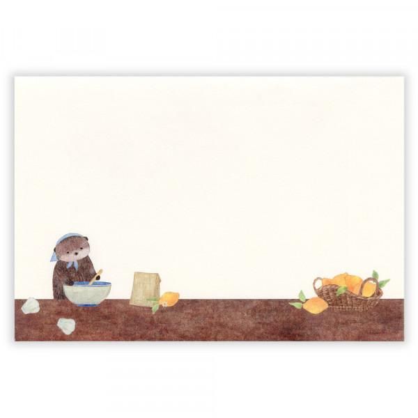 NB Envelopes - Ressa - A Sea Otter and Shell Madeleines