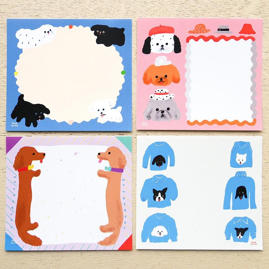 Hyogensha Cozyca Tada Reiko Memo Pad - Dog Year