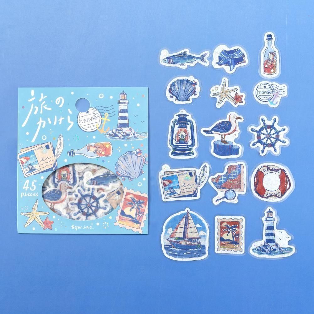 BGM Flake Stickers - Fragments of a Journey - To the Sea