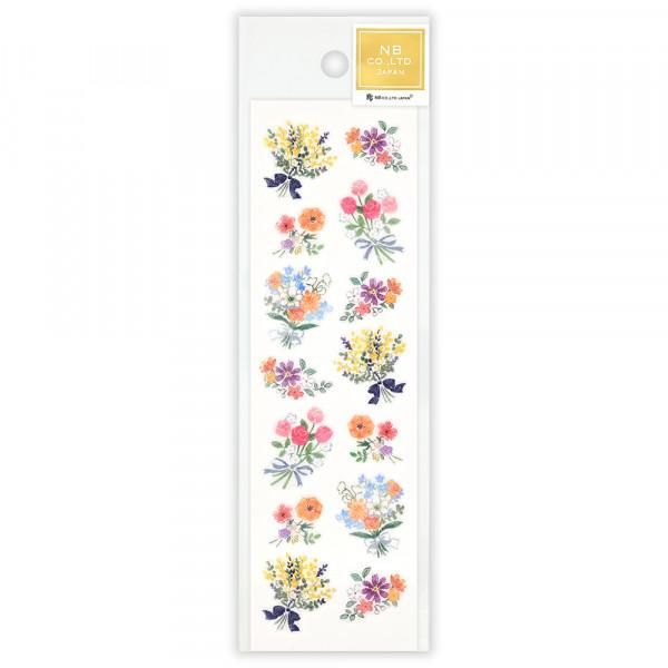 NB Pure Glitter Stickers - Bouquets and Flowers