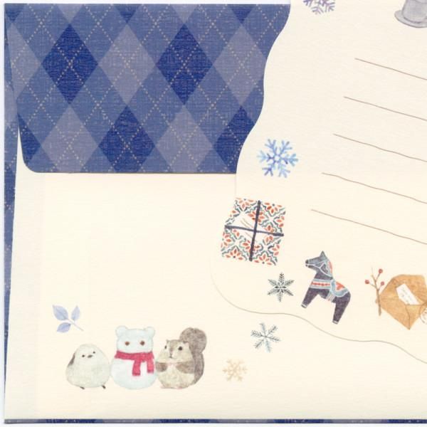 NB Mini Letter Set - Winter - Snow