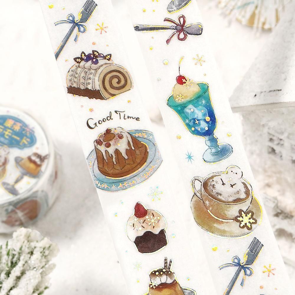 BGM Washi Tape - Winter Limited - Cafe A La Mode (Limited Edition)