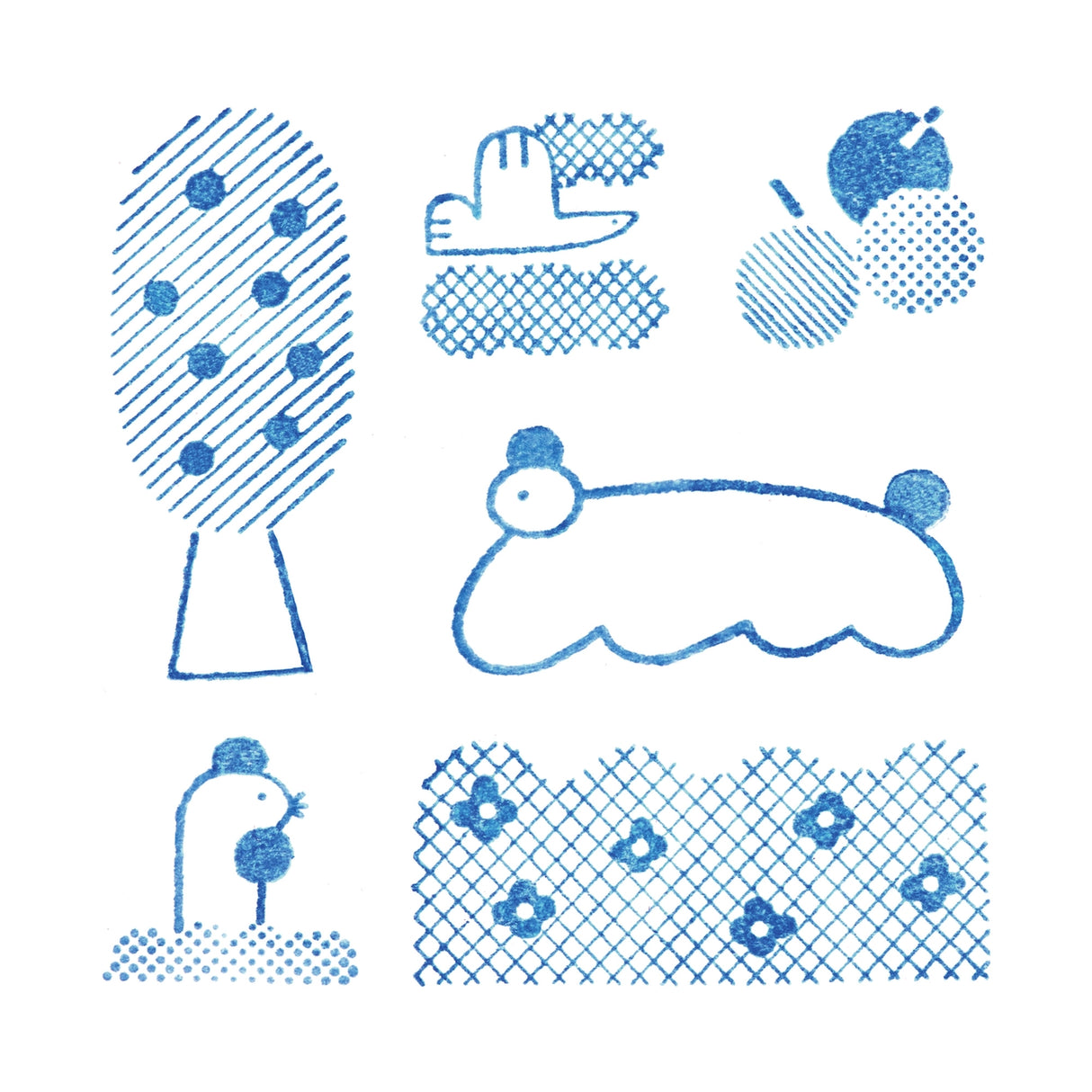 King Jim Kori Jirushi Crystal Clarity 6 Set Box