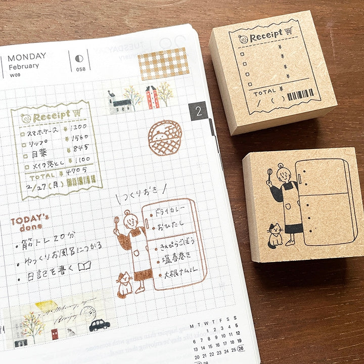 Stamp Marché x Peppoko Stamp - Refrigerator