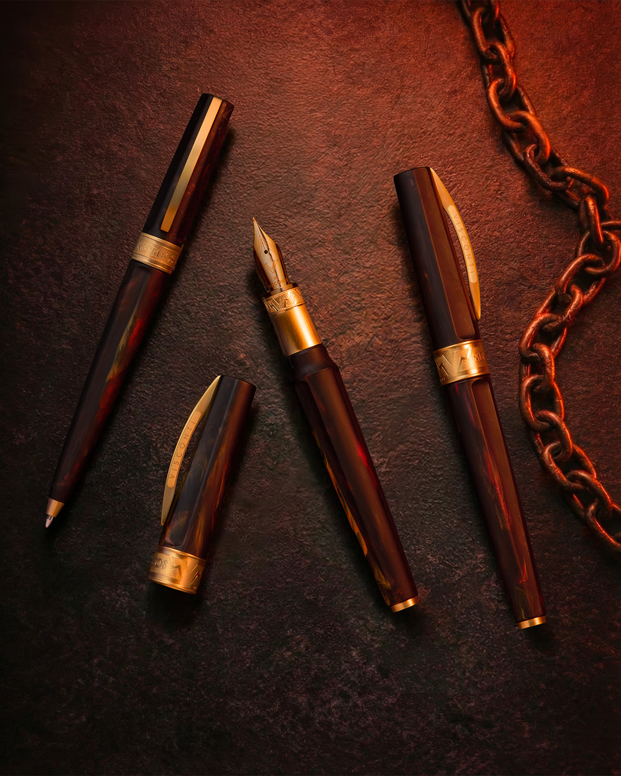 Visconti Mirage Mythos Rollerball Pen - Hades