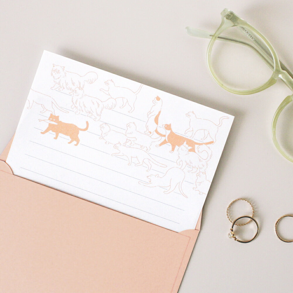 EL COMMUN Ah La La Letter Set - Cats