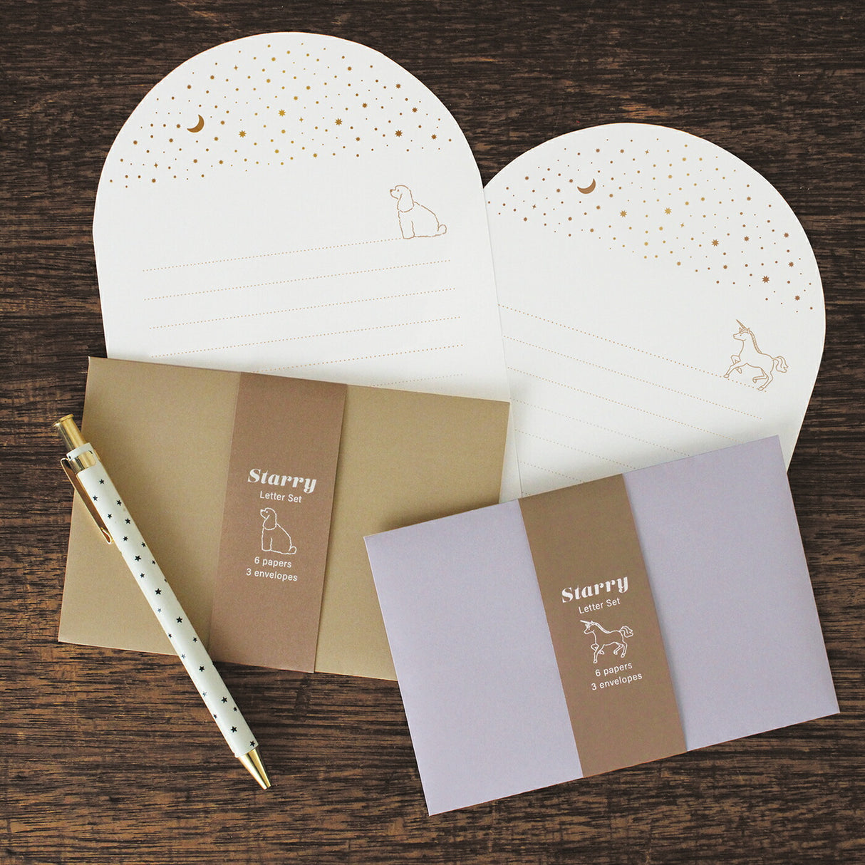 EL COMMUN Starry Letter Set - Unicorn