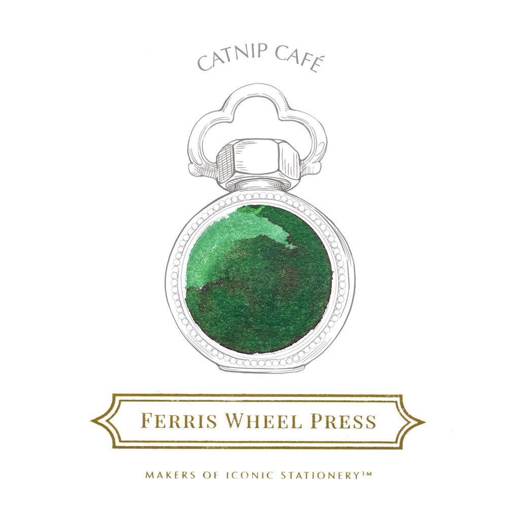 Ferris Wheel Press - Catnip Cafe - 38ml Bottled Ink (Special Edition)