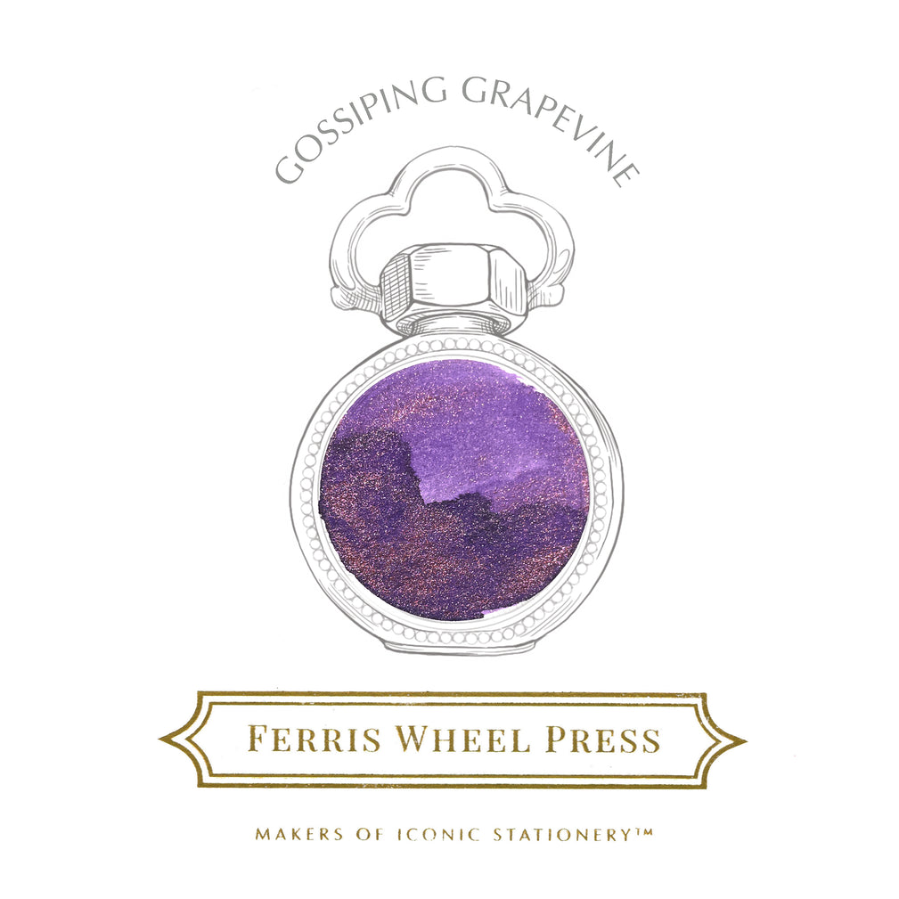 Ferris Wheel Press - Gossiping Grapevine - 38ml Bottled Ink (Special Edition)