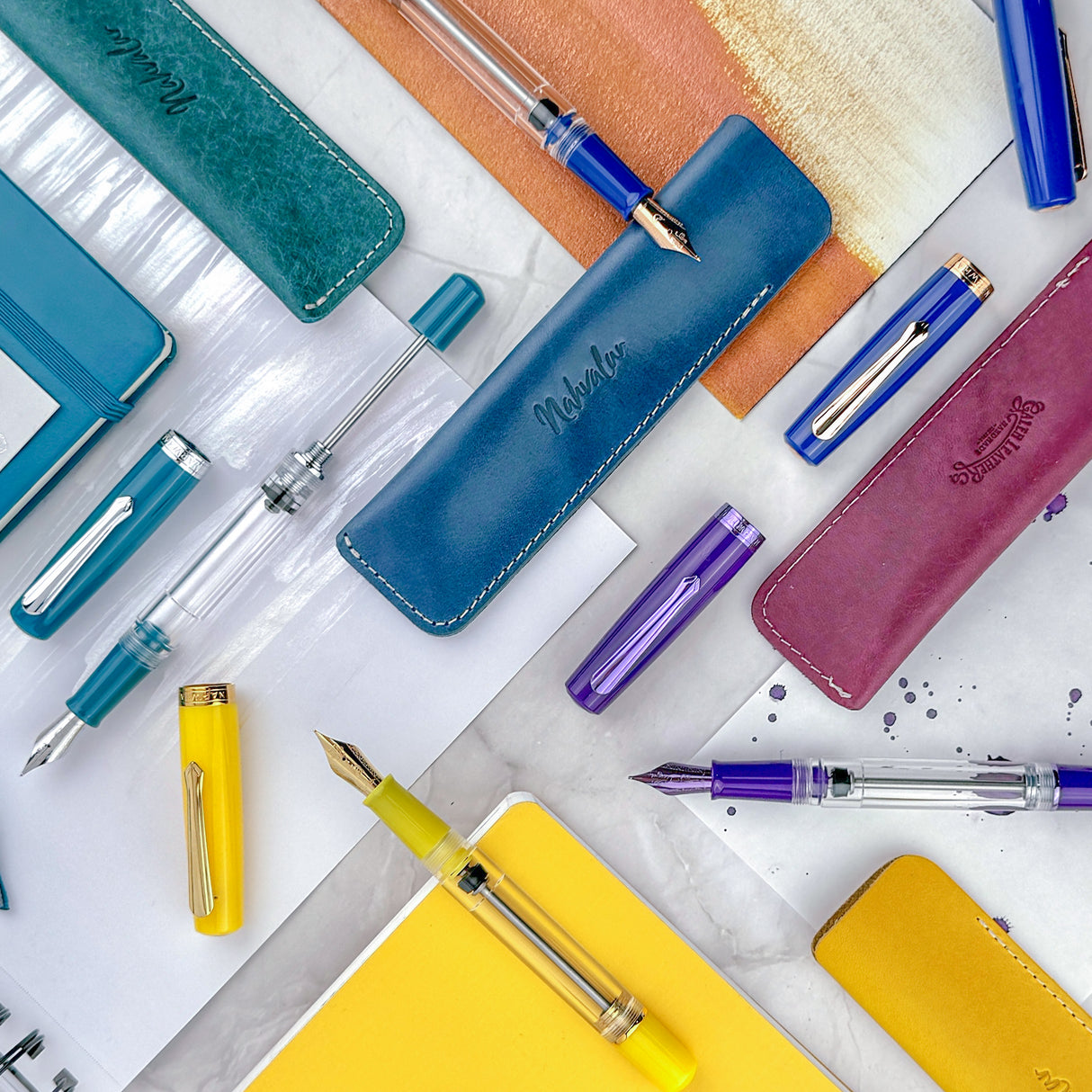 Nahvalur (Narwhal) Original Plus Fountain Pen - Aquamarine (Special Edition)