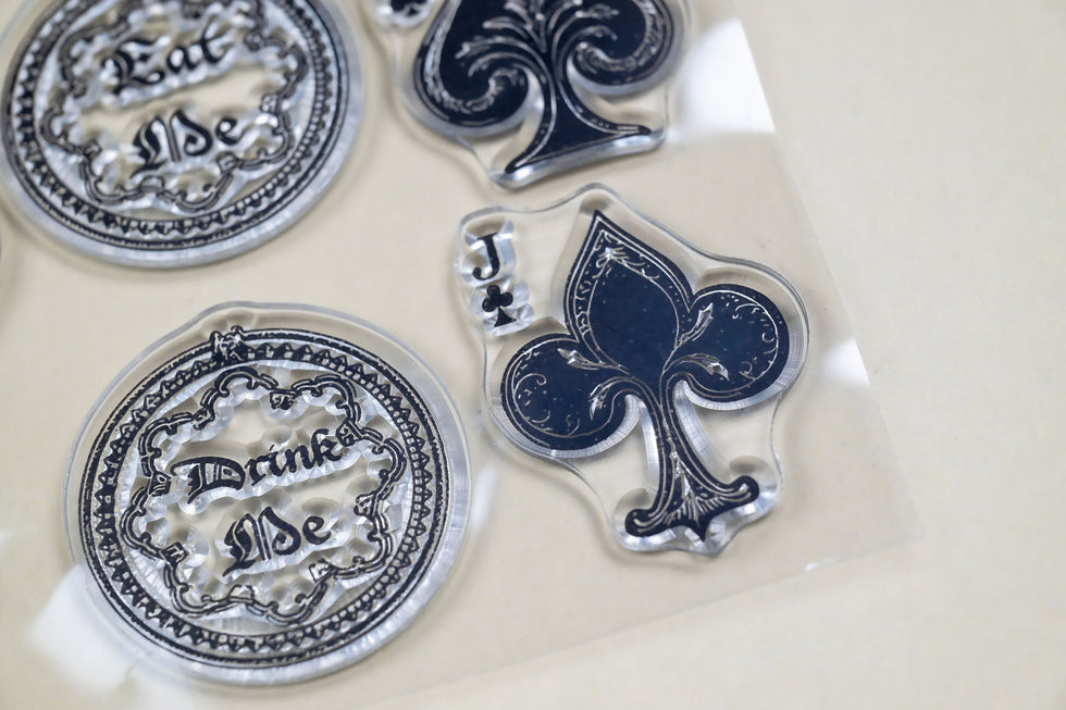 CoraCreaCrafts Clear Stamp - Alice