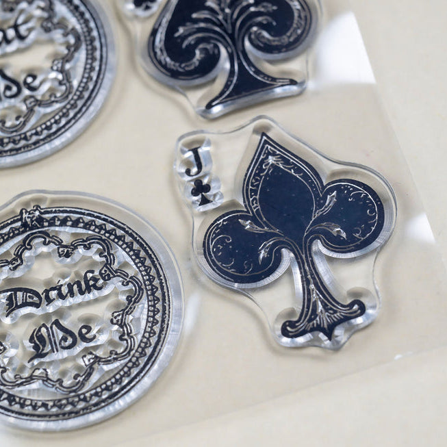 CoraCreaCrafts Clear Stamp - Alice