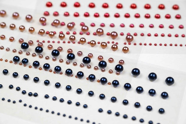 CoraCreaCrafts Black Pearl Stickers