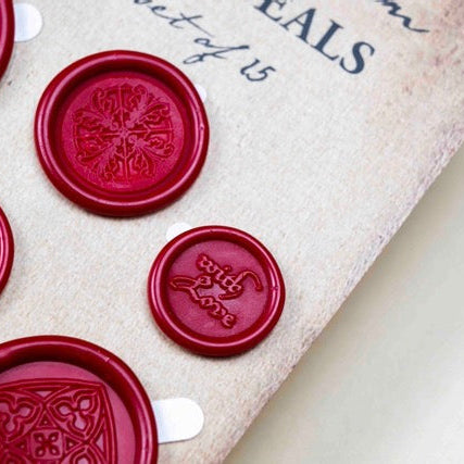 CoraCreaCrafts Writer's Collection - Premade Wax Seals