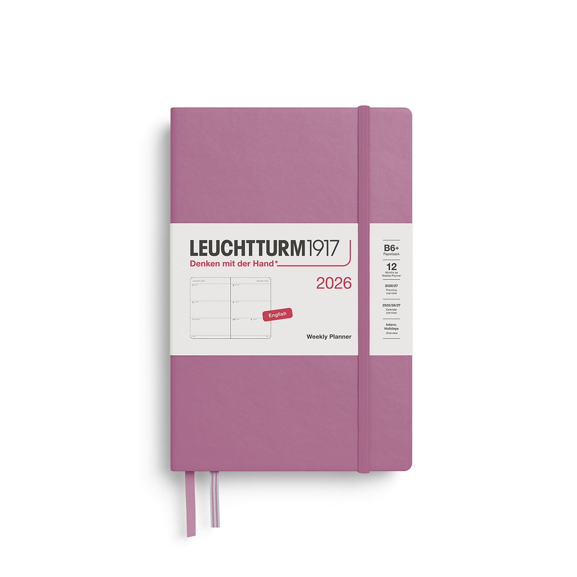 Leuchtturm Weekly Planner - (B6+) 5" x 7 1/2"