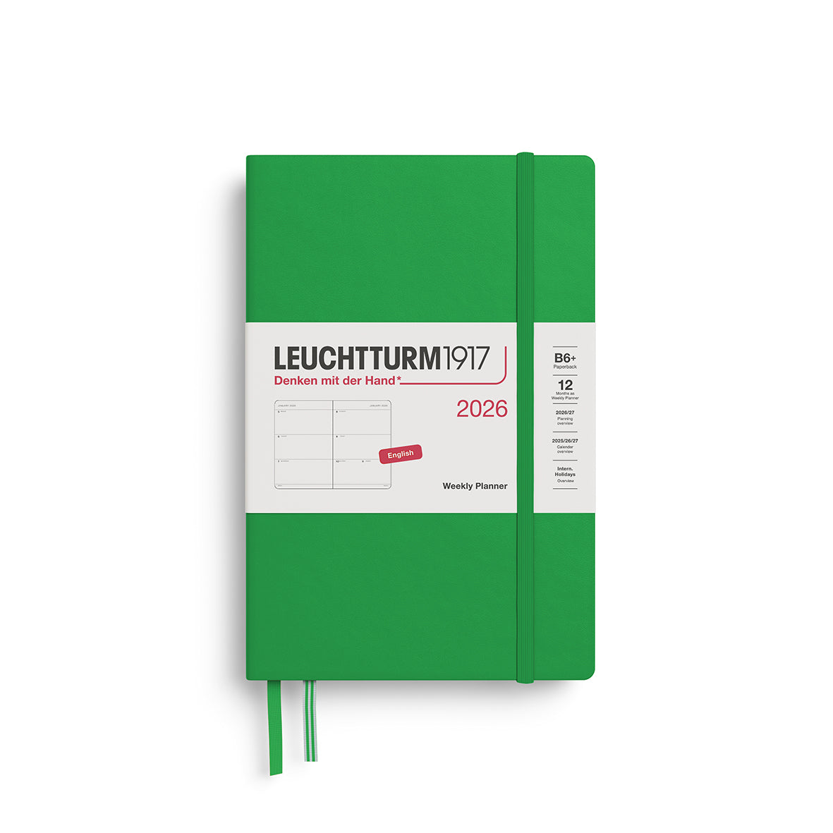 Leuchtturm Weekly Planner - (B6+) 5" x 7 1/2"