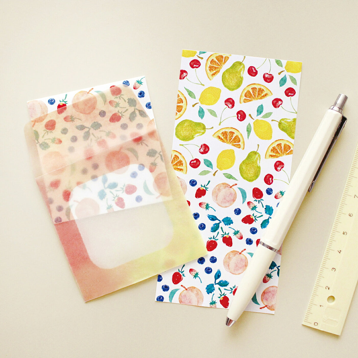 EL COMMUN Joyeux Mini Letter Set - Flower