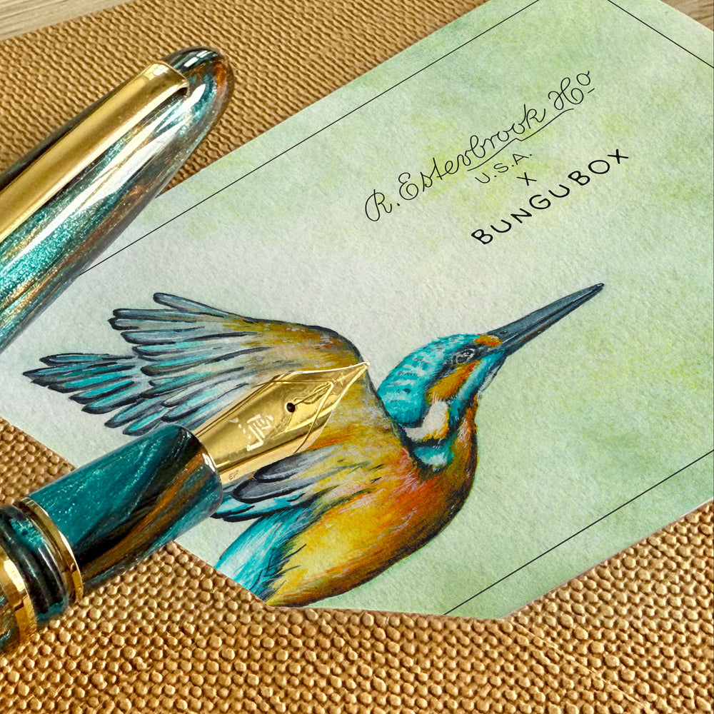 Esterbrook x BUNGUBOX Blotter Paper - Kingfisher (Special Edition)