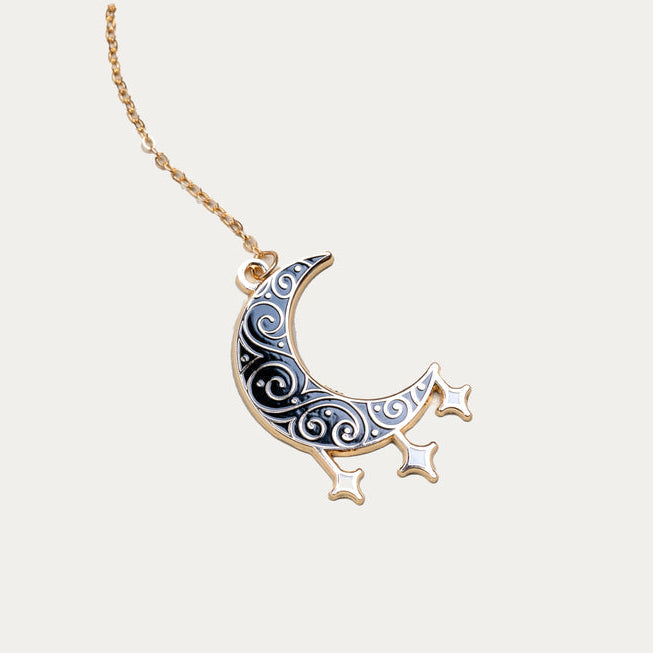 CoraCreaCrafts Moon Pendant Clip