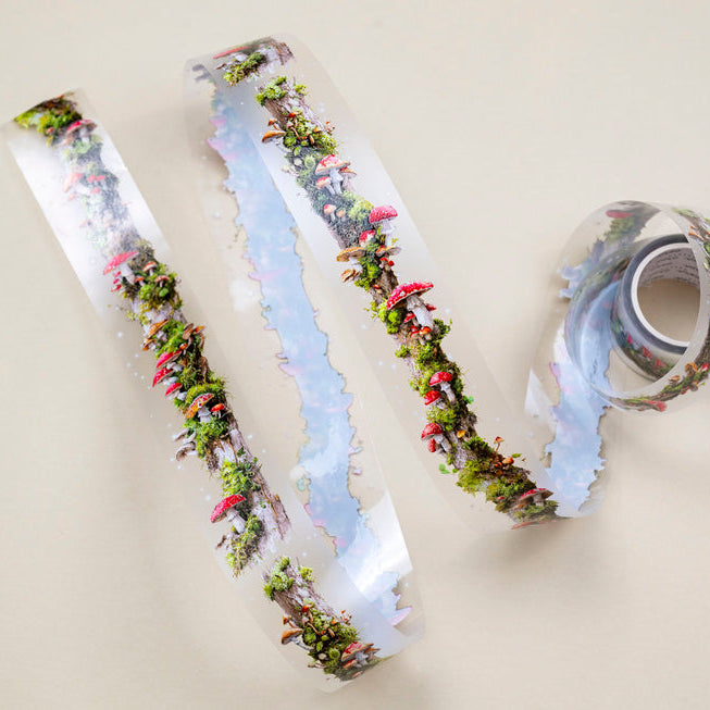 CoraCreaCrafts Woodland Fungi Washi Tape