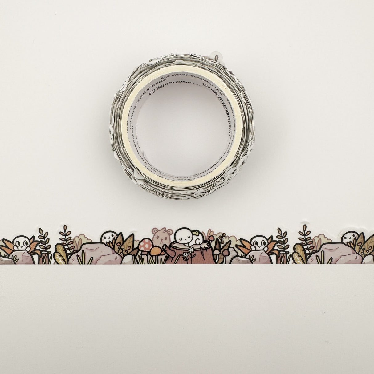TheCoffeeMonsterzCO Overgrown Patch Die Cut Washi Tape