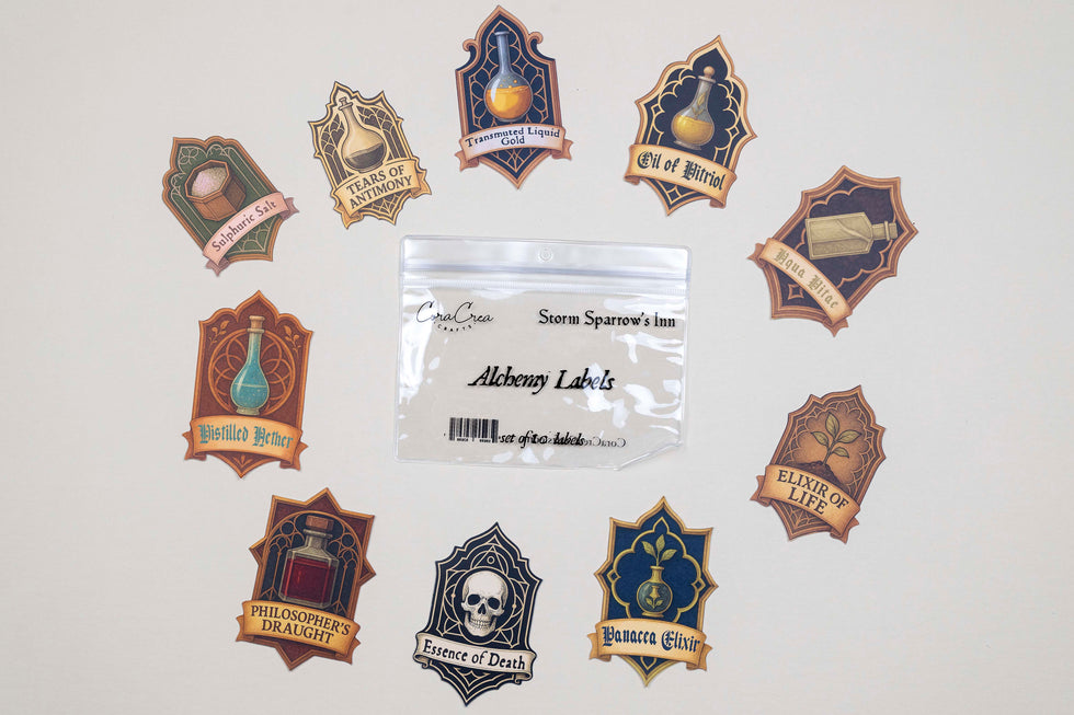 CoraCreaCrafts Alchemy Labels Pack