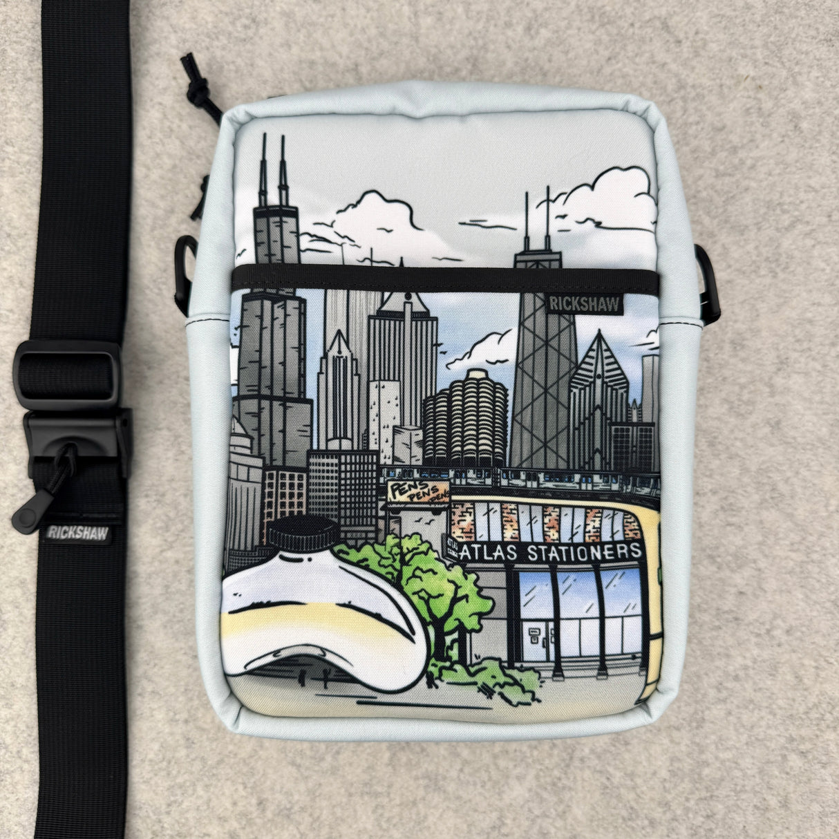 Rickshaw Bagworks A5 Field Bag - City Views (Atlas Exclusive)
