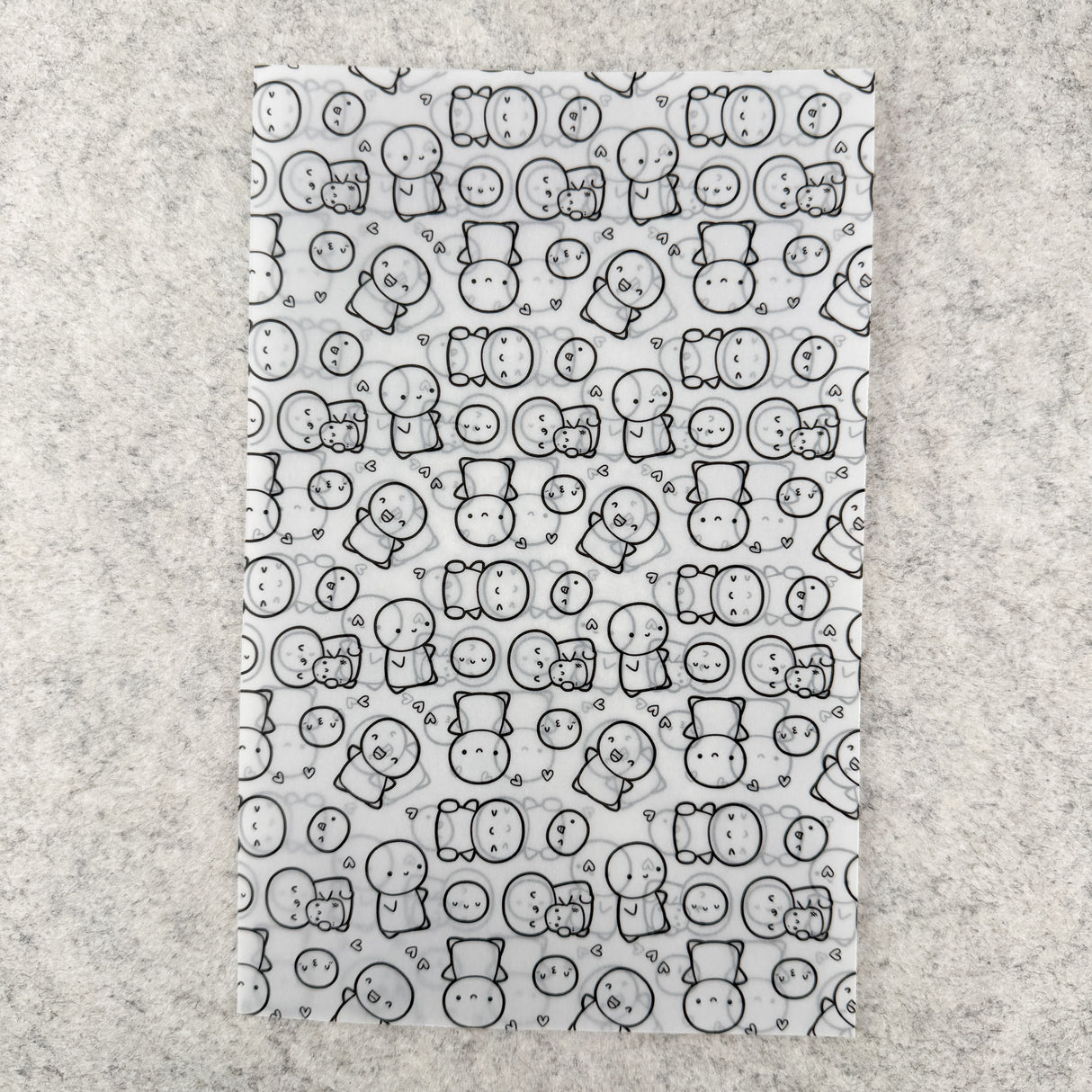 TheCoffeeMonsterzCo Vellum Paper - Set of 11