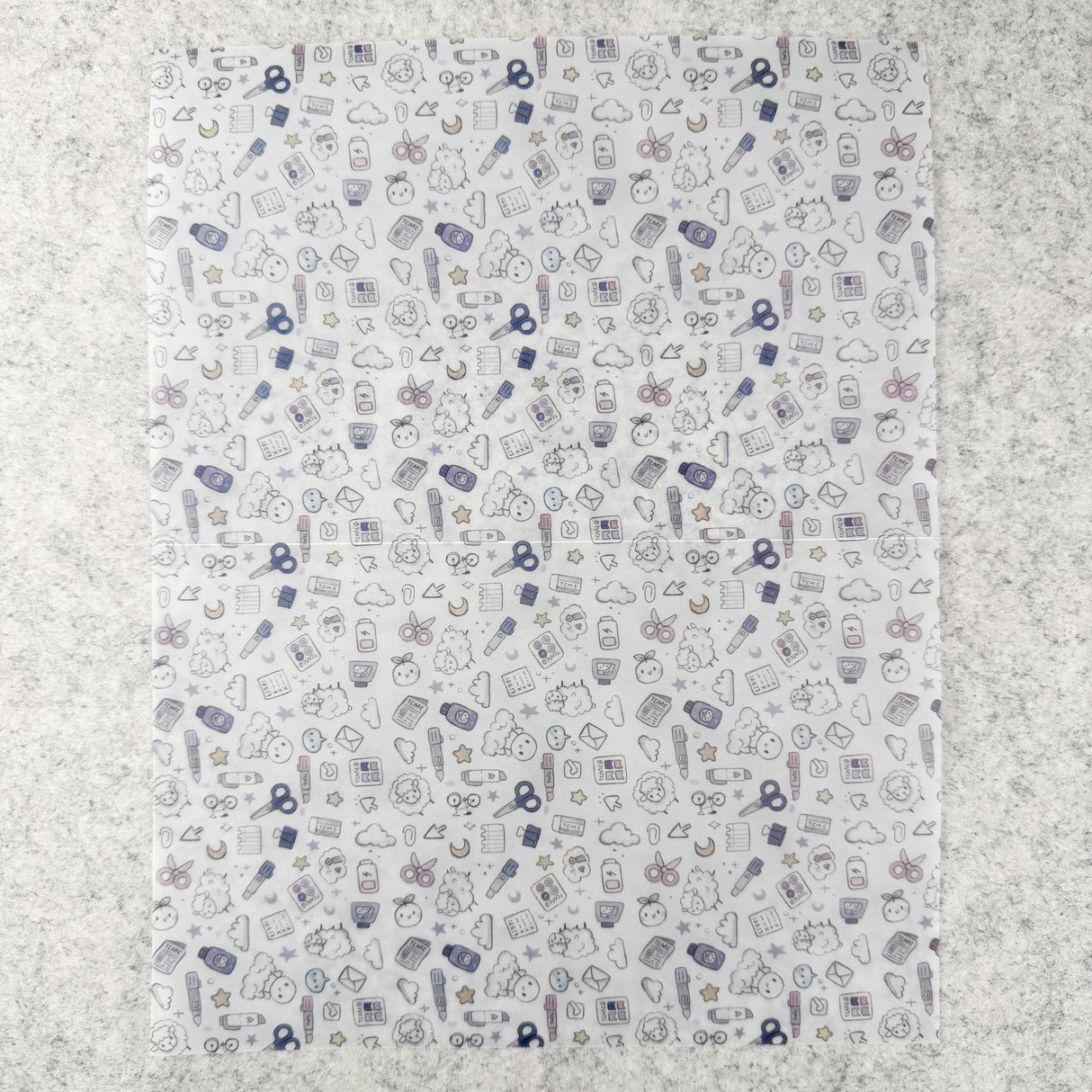 TheCoffeeMonsterzCo Vellum Paper - Set of 5