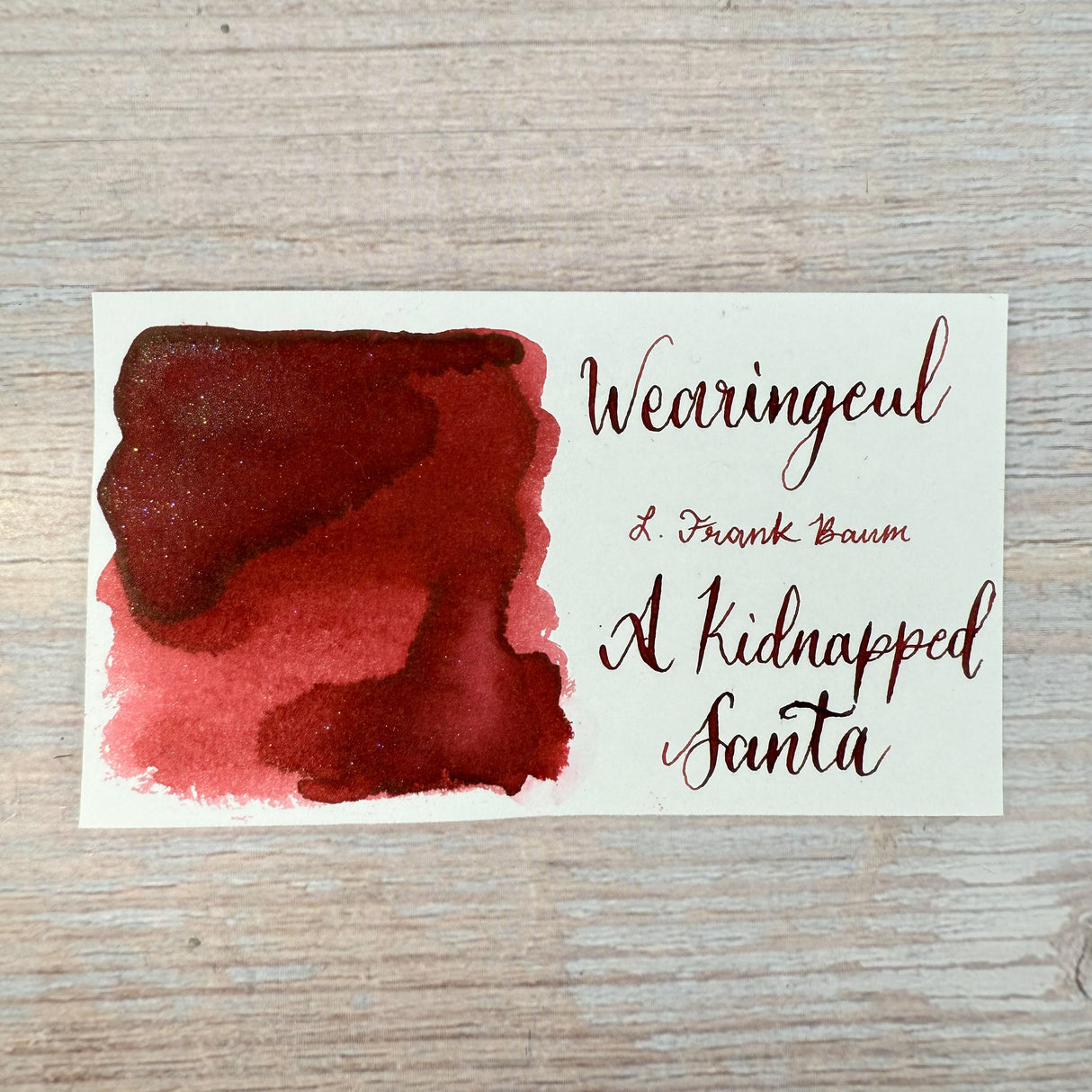 Wearingeul A Kidnapped Santa Claus - 30ml Bottled Ink