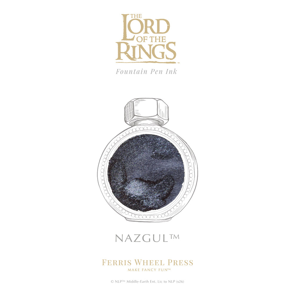Ferris Wheel Press x The Lord of the Rings Nazgûl Bijou Fountain Pen and Ink Set