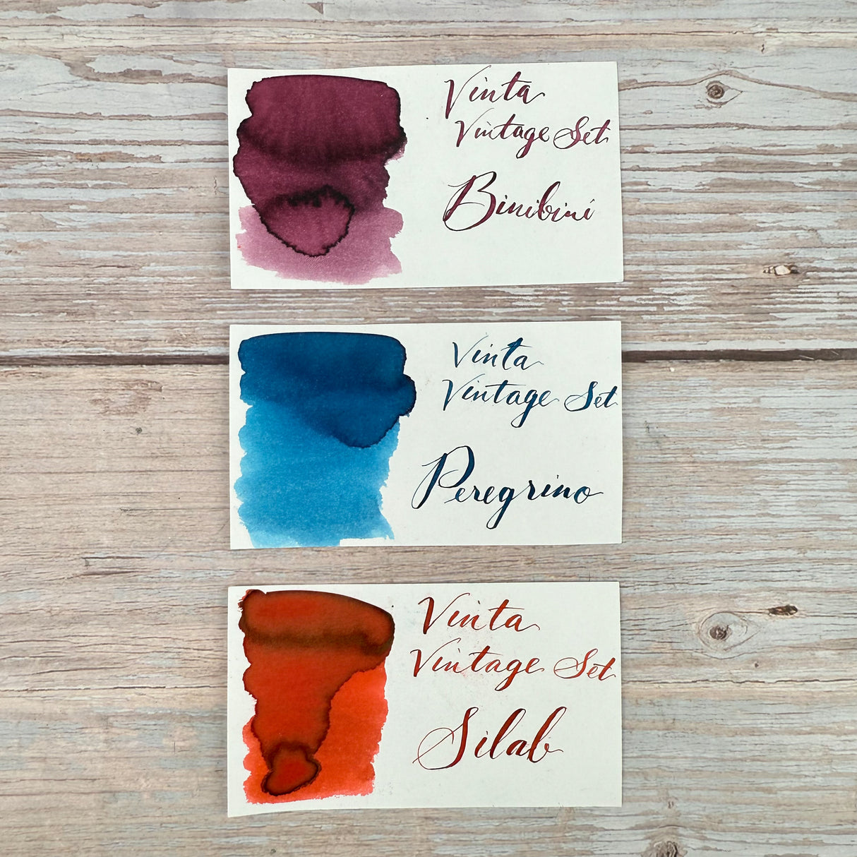 Vinta Vintage Collection - 3 x 15ml Bottled Ink
