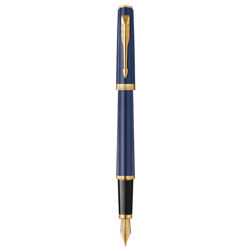 Parker Meridian Fountain Pen - Blue with Gold Trim