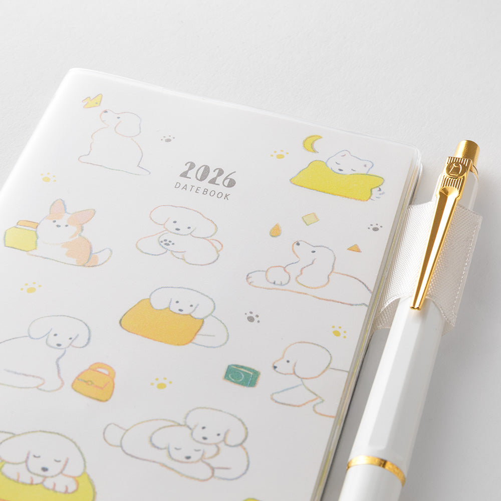 Midori Mini Pocket Diary - Dogs